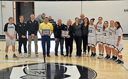 Smith Gym floor dedication